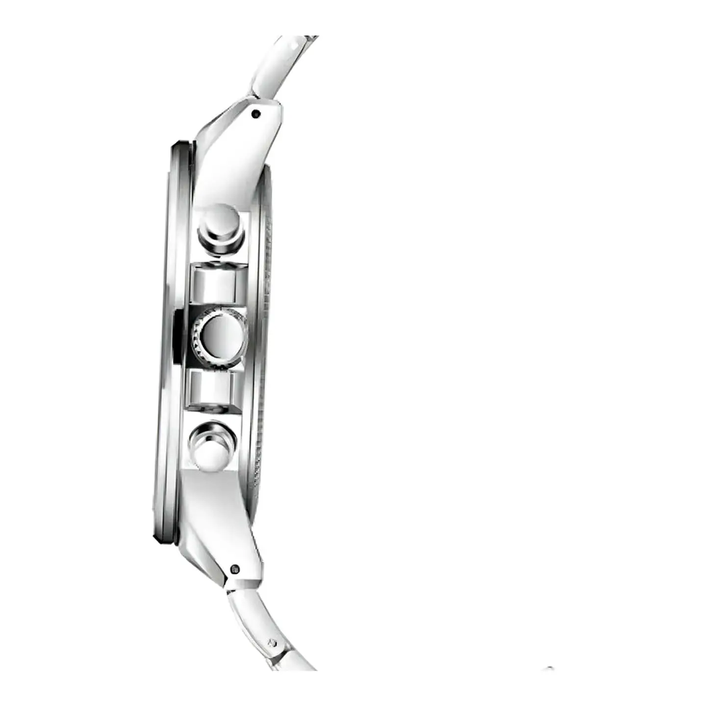 Reloj Analogo Curren KREB491903 8274 para Hombre en Acero Color Plateado y Azul 4