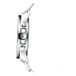 Reloj Analogo Curren KREB491903 8274 para Hombre en Acero Color Plateado y Azul - thumbnail 4