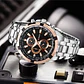 Reloj Analogo Curren KRE02192001 para Hombre en Acero Color Plateado-Oro Rosa - Miniatura 5