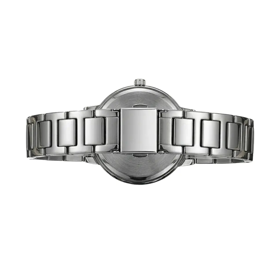 Reloj Analogo Curren KREE3801 para Mujer en Acero Color Plateado - Negro 2