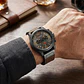 Reloj Analogo Curren KREC080102 para Hombre en Cuero Color Marrón - Negro - Miniatura 6