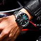 Reloj Analogo Curren KRED391901 para Hombre en Acero Color Plateado - Negro - Miniatura 6