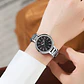 Reloj Analogo Curren KREE3801 para Mujer en Acero Color Plateado - Negro - Miniatura 6