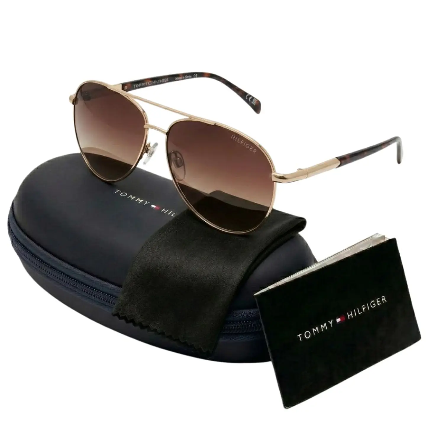 Gafas de Sol Polarizado TOMMY HILFIGER OUTLOOK X60185 Marron Degrade Unisex Talla 57mm 1