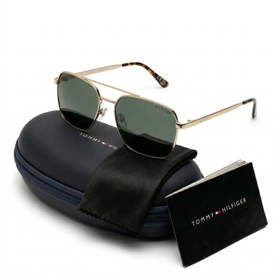 Gafas de Sol Polarizado TOMMY HILFIGER OUTLOOK X62207 Verde Hombre Talla 52mm 1