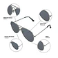 Gafas de Sol TOMMY HILFIGER OUTLOOK X67109 Gris Espejado Hombre Talla 58mm - thumbnail 6