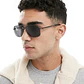 Gafas de Sol Polarizado TOMMY HILFIGER OUTLOOK X62219 Gris Hombre Talla 62mm - Miniatura 7