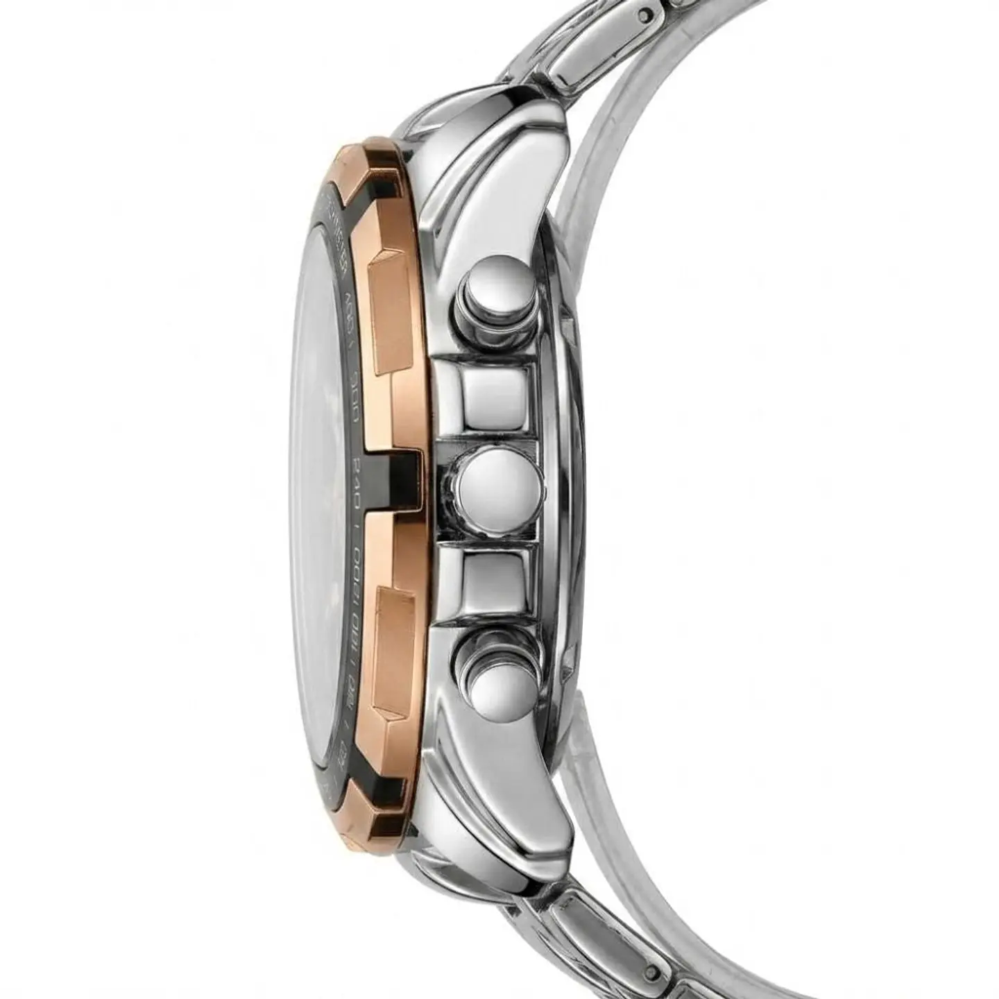 Reloj Analógica Curren KRE02192001 Para Hombre en Acero Color Plateado 3