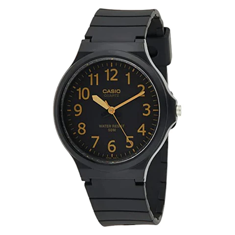 Reloj Analogo Casio MW240-1B2VDF Para Hombre en Resina Color Negro