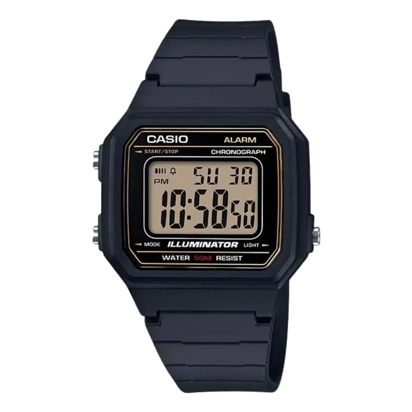 Reloj Digital Casio W217H_9AV Para Hombre en Resina Color Azul 1