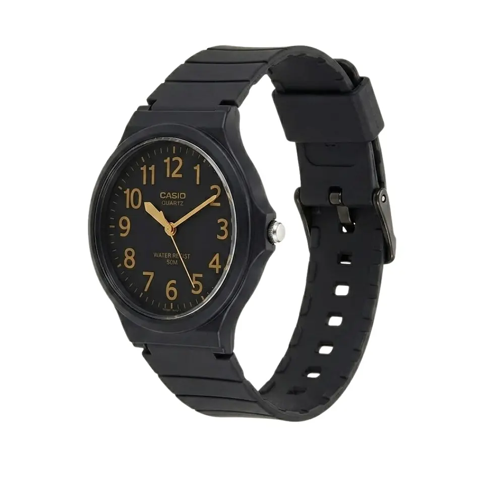 Reloj Analogo Casio MW240-1B2VDF Para Hombre en Resina Color Negro 4
