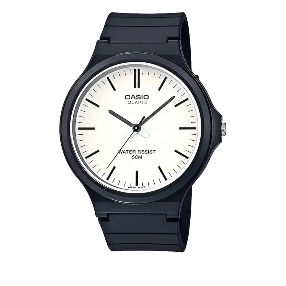 Reloj Analogo Casio MW240-7EVDF Para Hombre en Resina Color Negro 1