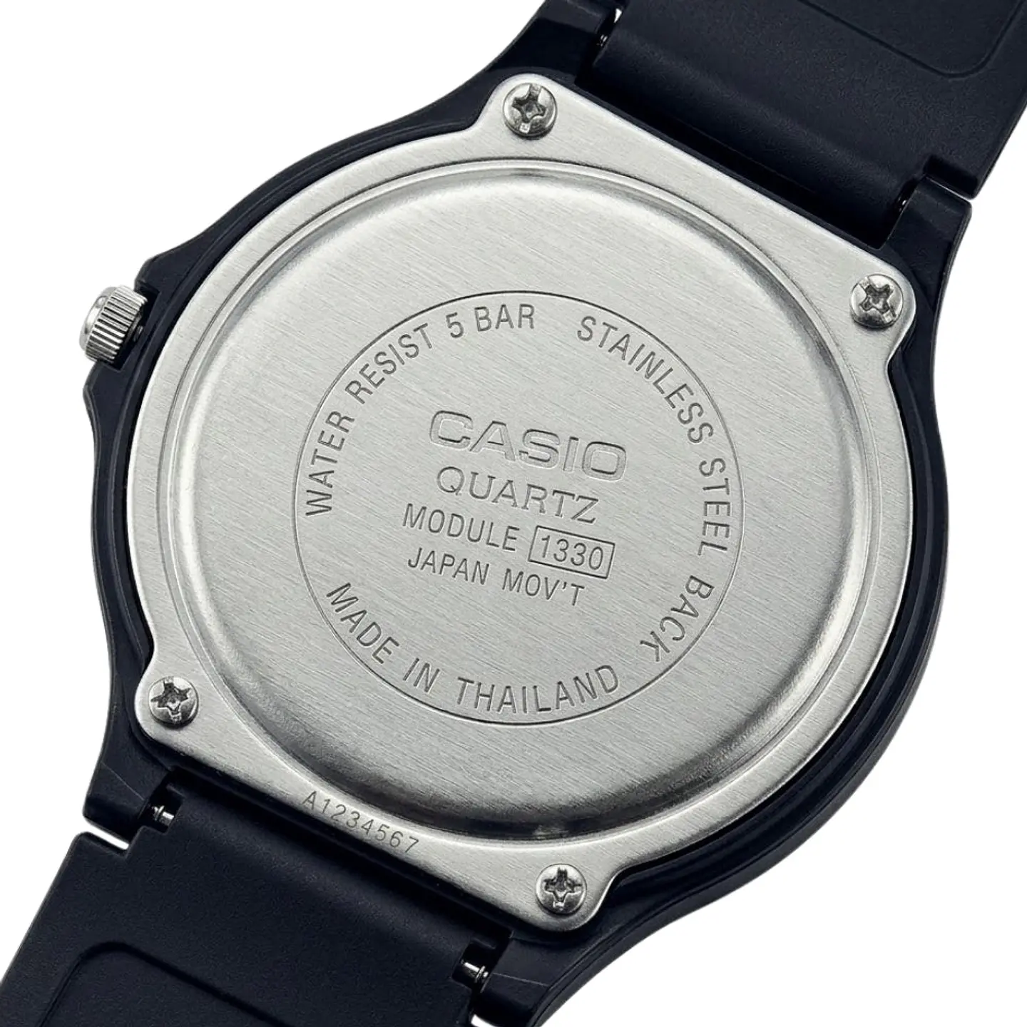 Reloj Analogo Casio MW240-7EVDF Para Hombre en Resina Color Negro 3