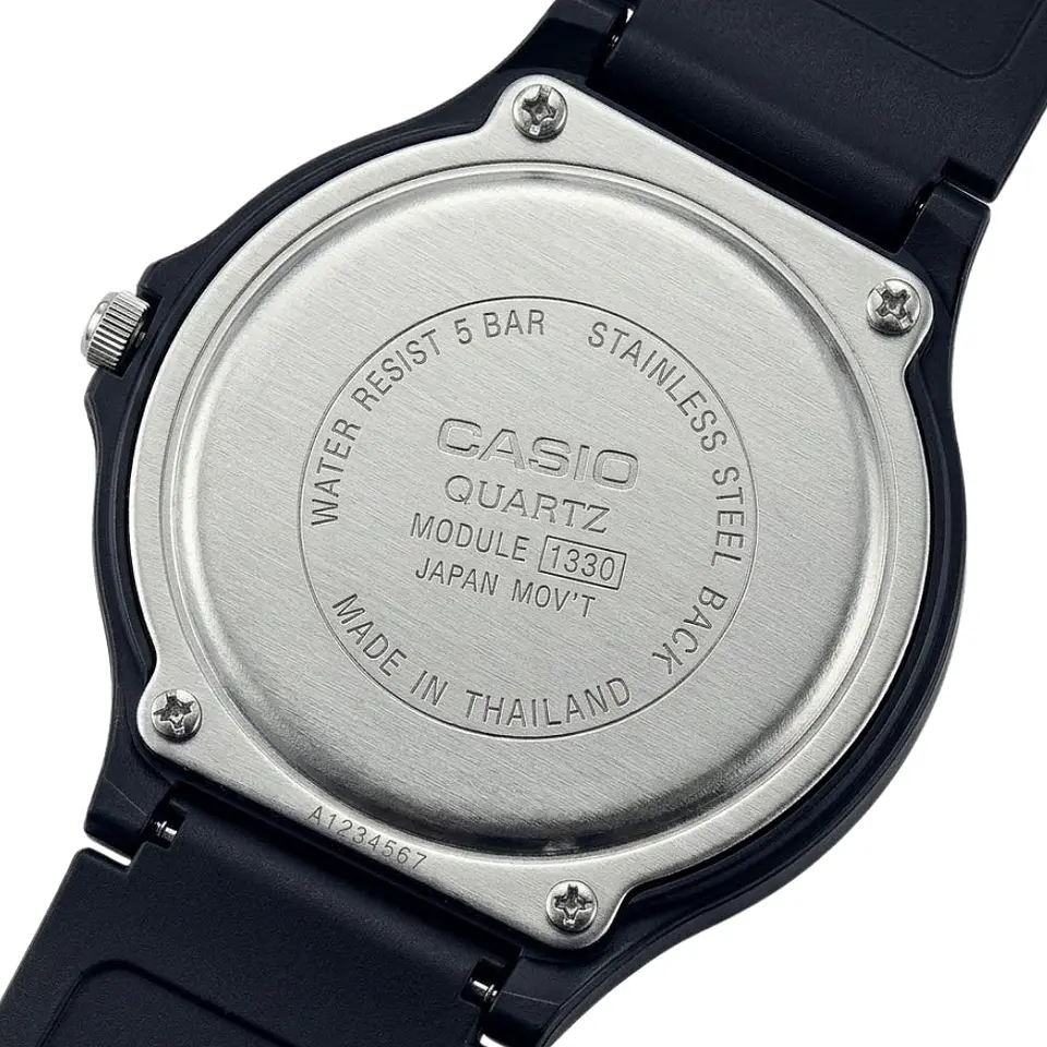 Reloj Analogo Casio MW240-7EVDF Para Hombre en Resina Color Negro 3