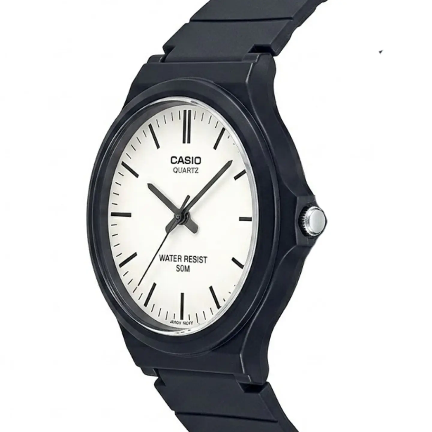 Reloj Analogo Casio MW240-7EVDF Para Hombre en Resina Color Negro 4