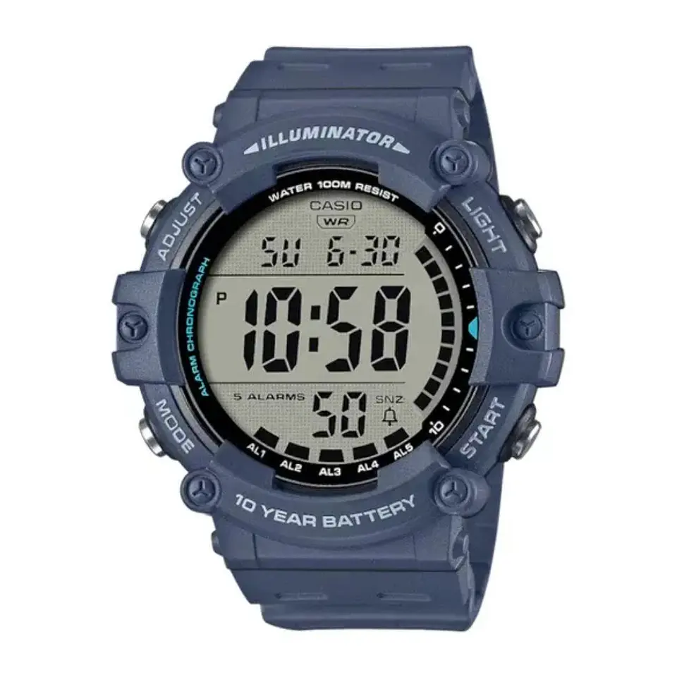 Reloj Digital Casio AE1500WH-2AVDF Para Hombre en Resina Color Azul 1