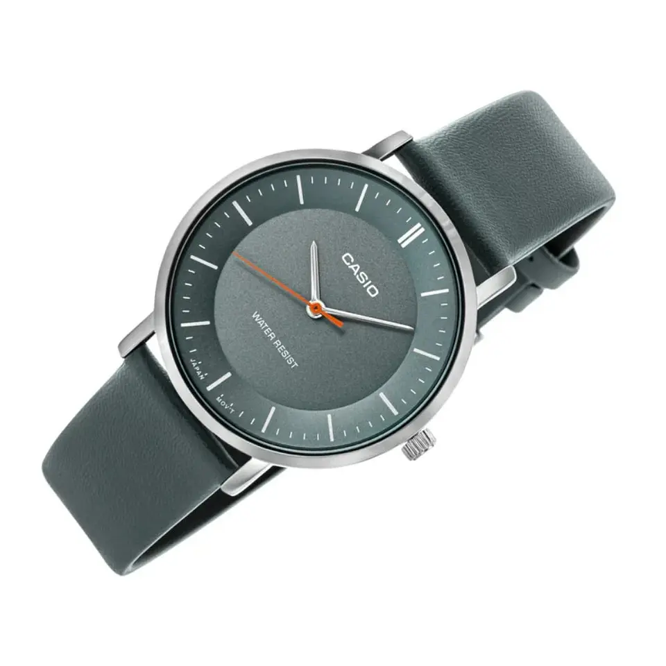 Reloj Analogo Casio MTP-VT04L-8EDF Para Hombre en Acero Color Gris 3