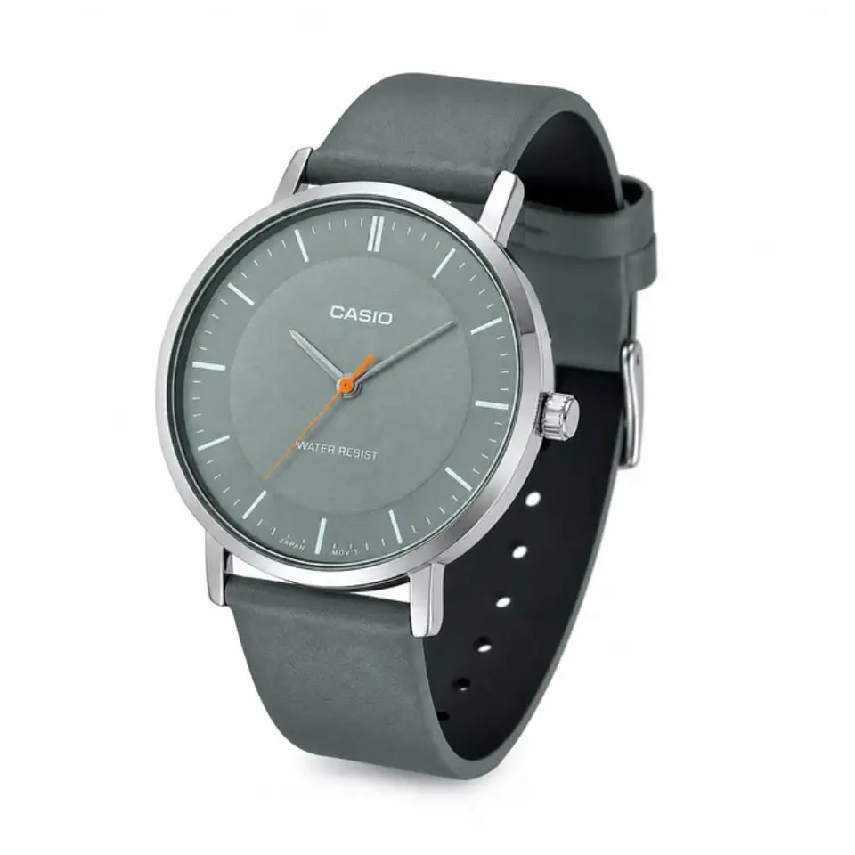 Reloj Analogo Casio MTP-VT04L-8EDF Para Hombre en Acero Color Gris 4