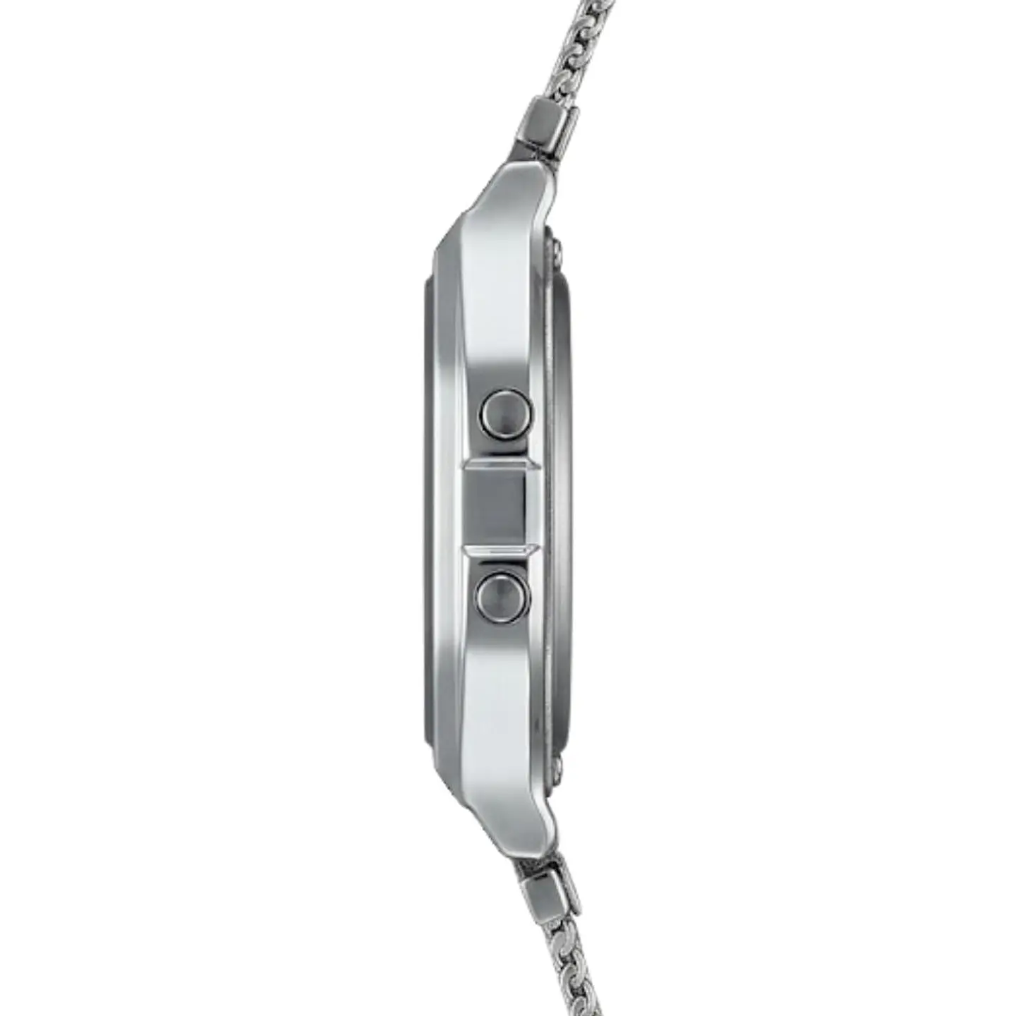 Reloj Digital Casio A158WEA-7DF Mujer en Acero Color Plateado 3