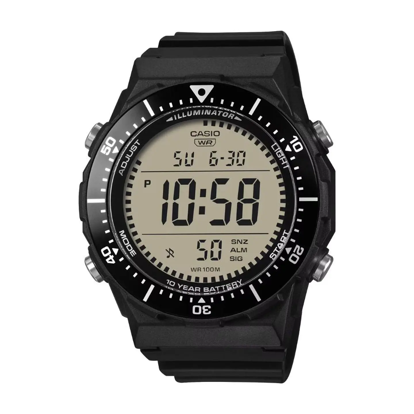 Reloj Digital Casio AE-1700H-1AVDF Para Hombre en Resina Color Negro 1