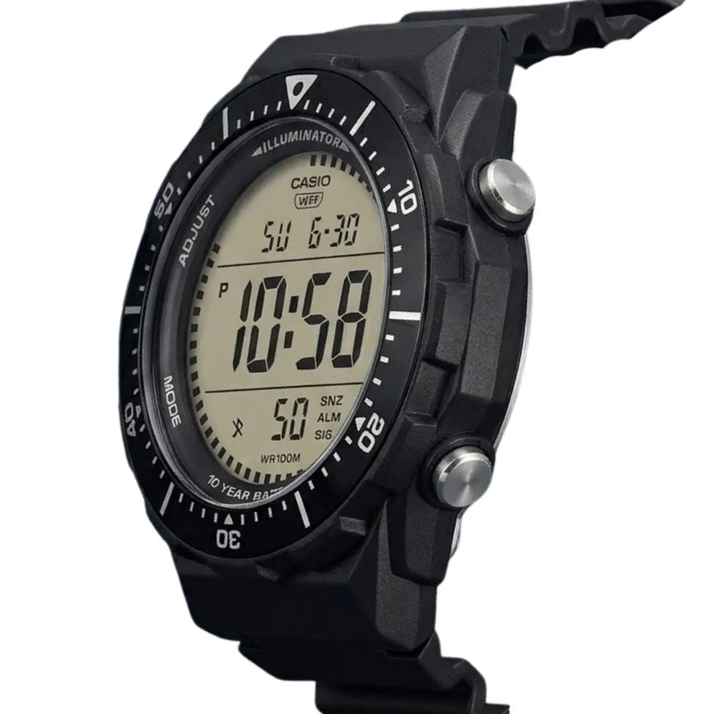 Reloj Digital Casio AE-1700H-1AVDF Para Hombre en Resina Color Negro 4