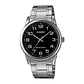 Reloj Analogo Casio MTP_V001D_1B Para Hombre en Acero Color Plateado - thumbnail 1
