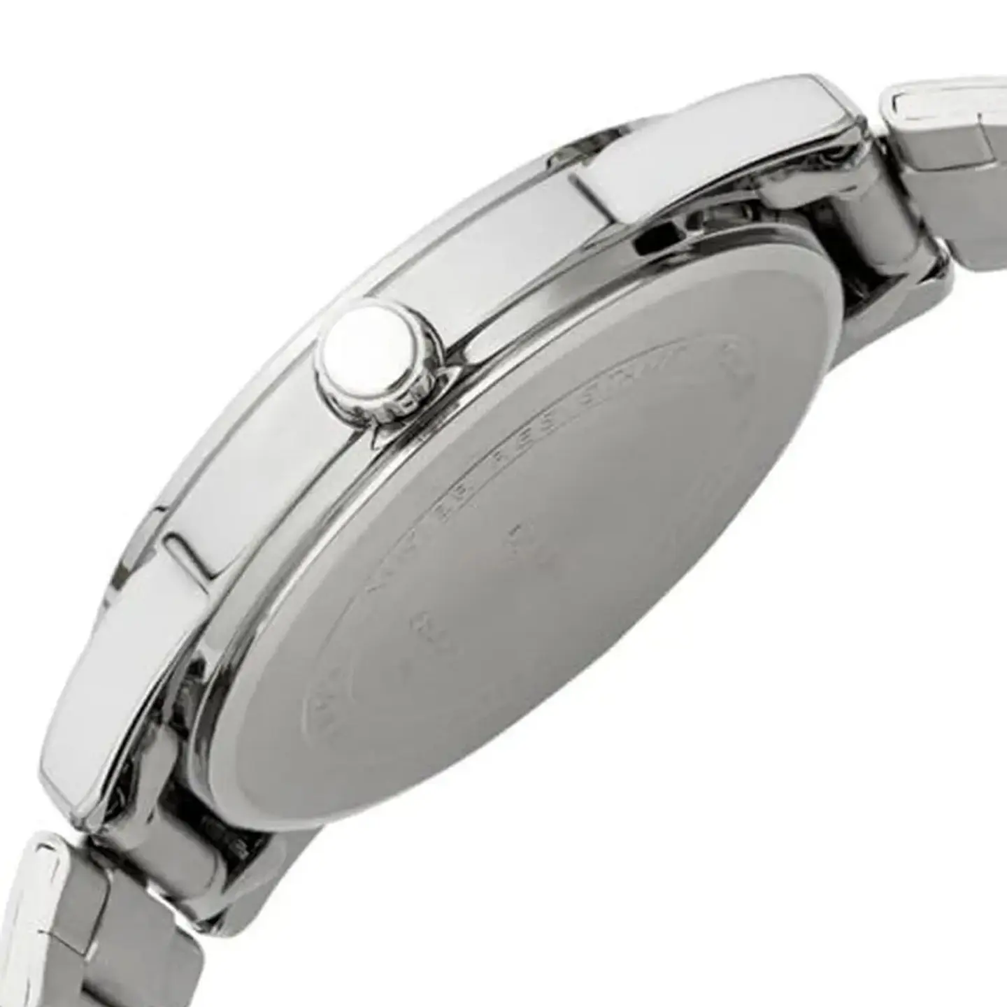 Reloj Analogo Casio MTP_V001D_1B Para Hombre en Acero Color Plateado 3
