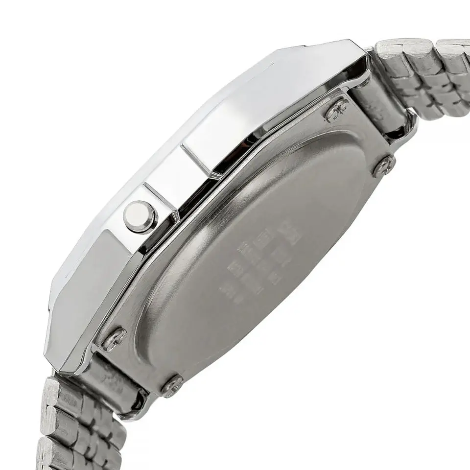 Reloj Digital Casio A_159W_N1 Unisex en Acero Color Plateado 3