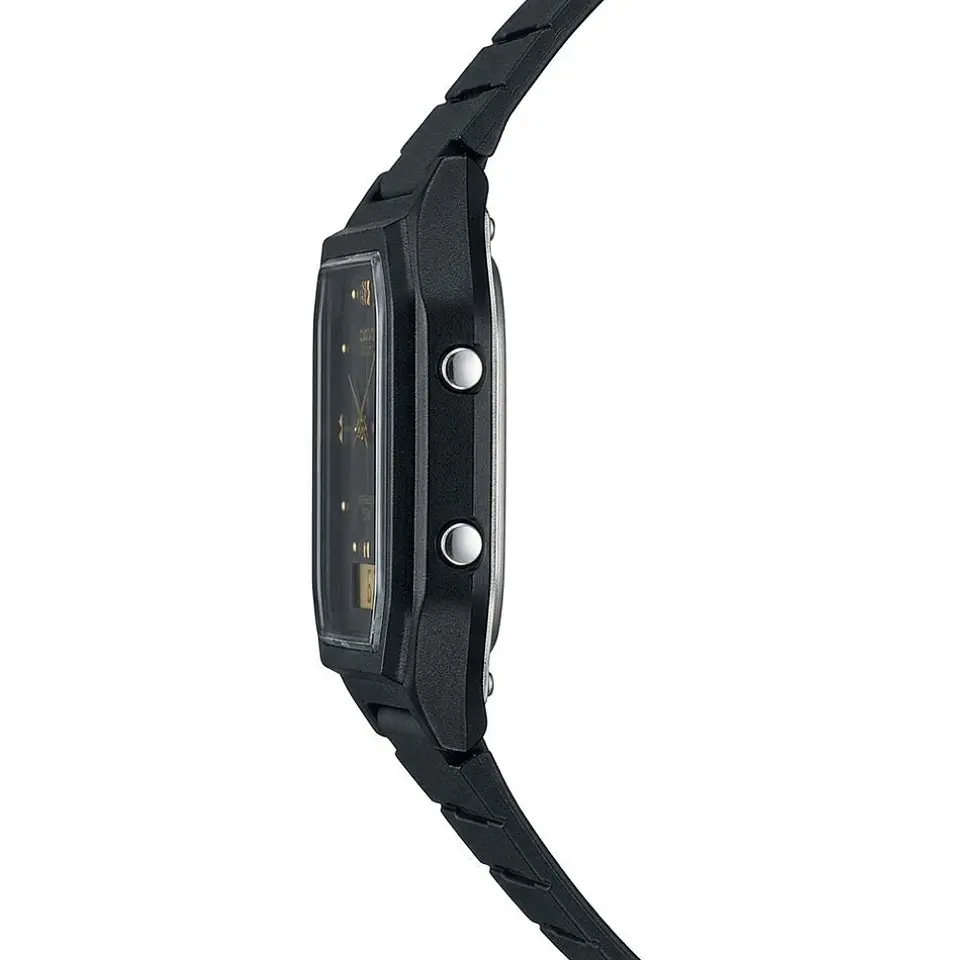 Reloj Digital - Analogo Casio AW-48HE-1AV Unisex en Acero Color Negro 3
