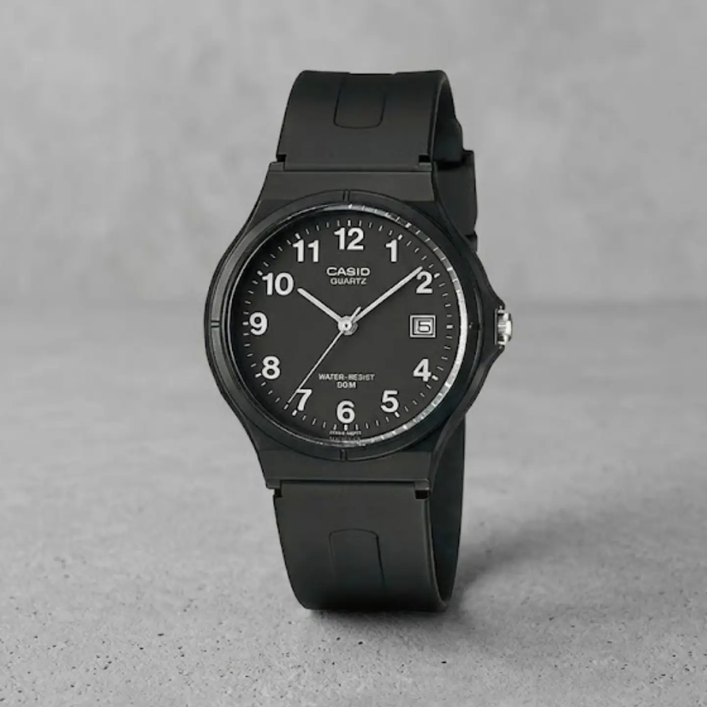 Reloj Analogo Casio MW59-1BVDF Para Hombre en Resina Color Negro 5