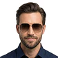 Gafas de Sol LEVIS OUTLOOK X13038 Marron Mujer Talla 62mm - Miniatura 6
