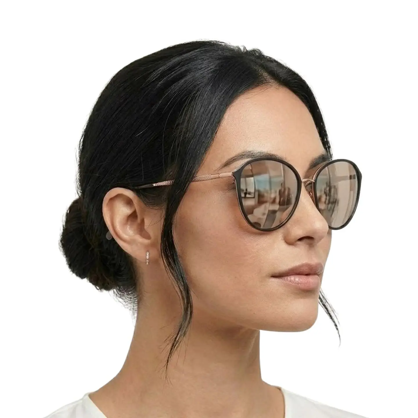 Gafas de Sol FOSSIL OUTLOOK X82502 Dorado Espejado Mujer Talla 62mm 7