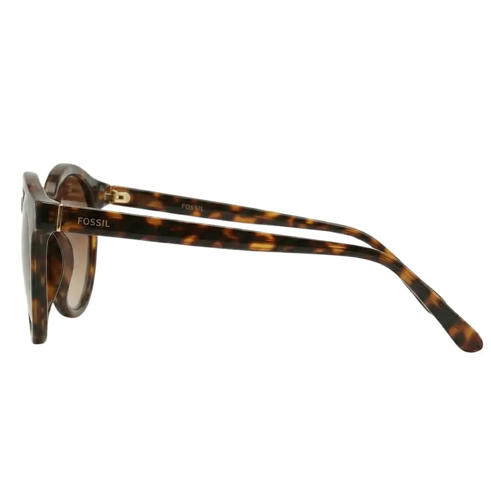 Gafas de Sol Polarizado FOSSIL OUTLOOK X82549 Marron Tortuga Mujer Talla 46mm 3