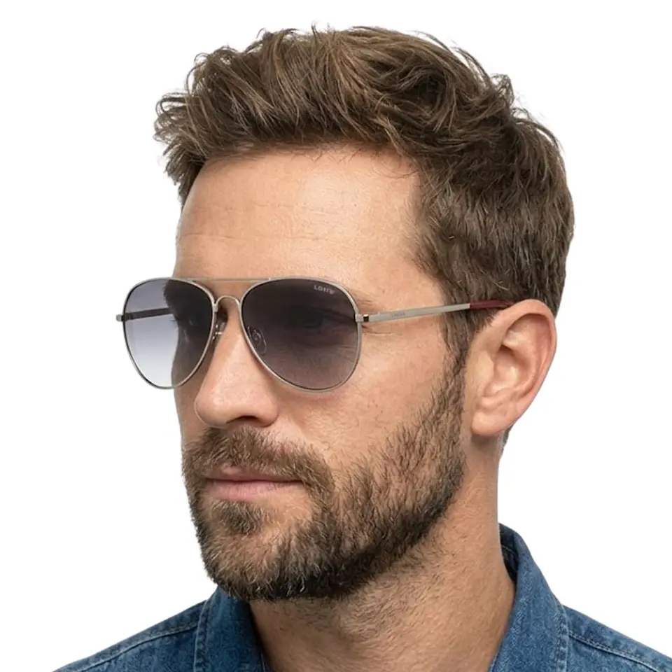 Gafas de Sol LEVIS OUTLOOK X14007 Gris Degrade Unisex Talla 58mm 6