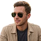 Gafas de Sol LEVIS OUTLOOK X14000 Dorado Unisex Talla 52mm - Miniatura 6