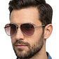Gafas de Sol LEVIS OUTLOOK X13049 Marron Degrade Mujer Talla 57mm - thumbnail 6