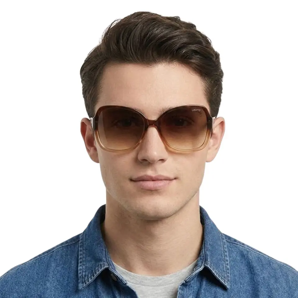 Gafas de Sol LEVIS OUTLOOK X13064 Marron Degrade Mujer Talla 56mm 7
