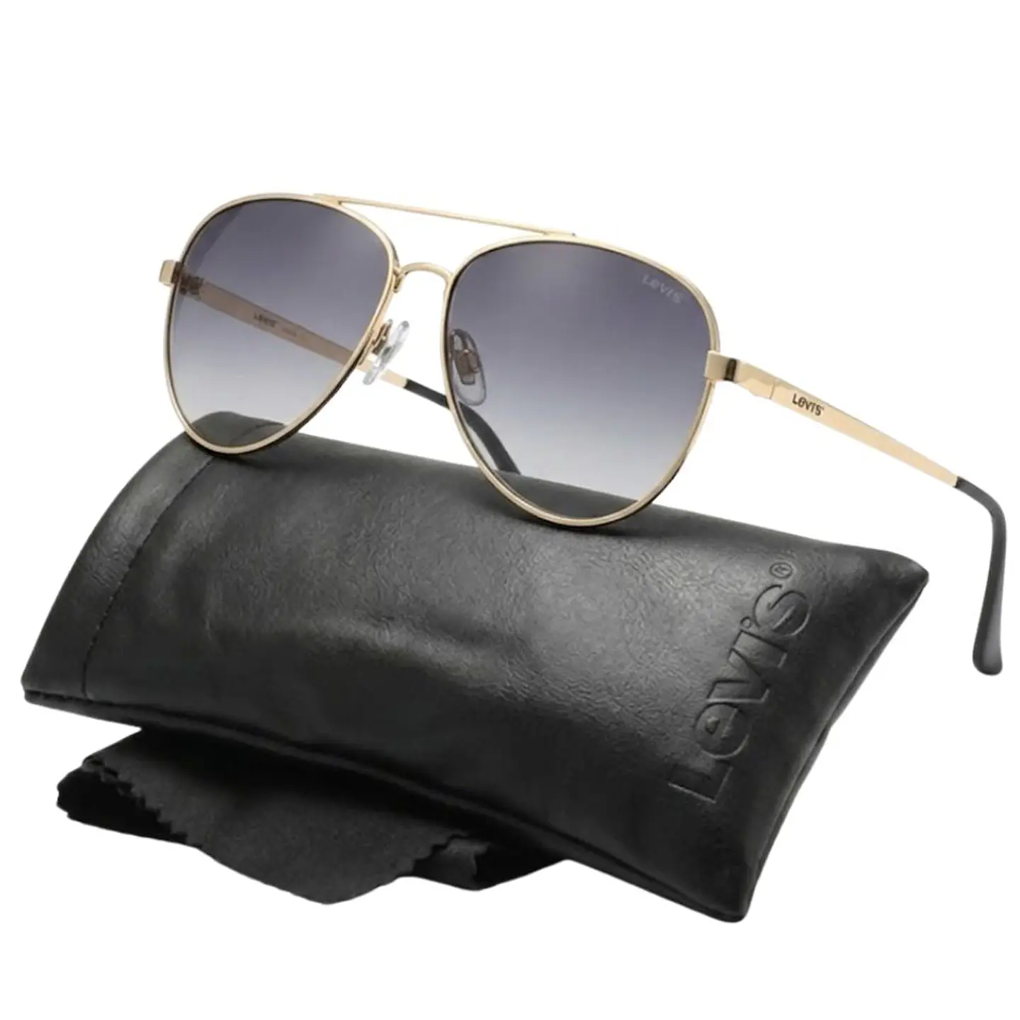Gafas de Sol LEVIS OUTLOOK X14064 Dorado Unisex Talla 57mm 1