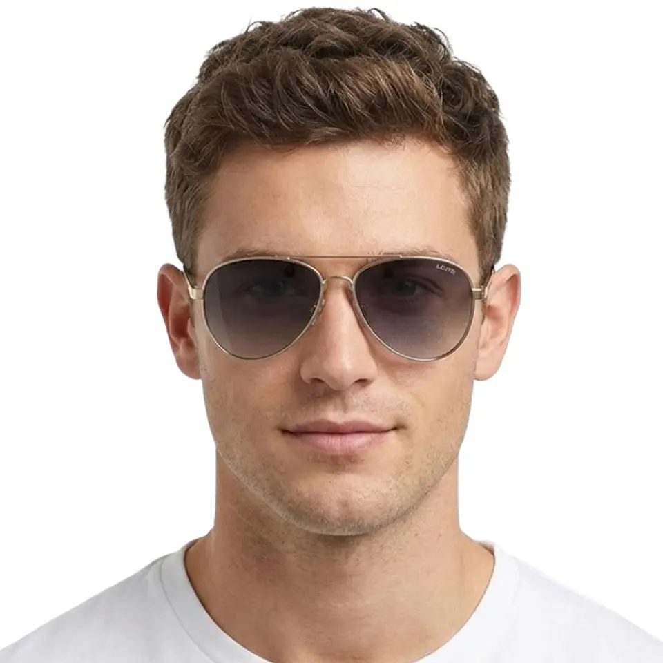 Gafas de Sol LEVIS OUTLOOK X14064 Dorado Unisex Talla 57mm 6