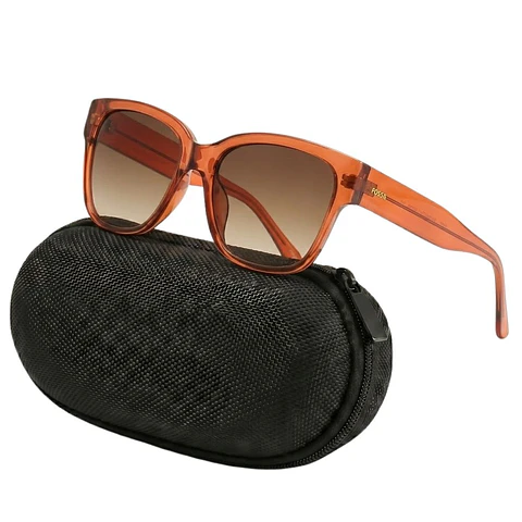 Gafas de Sol FOSSIL OUTLOOK X82739 Naranja Transparente Mujer Talla 55mm