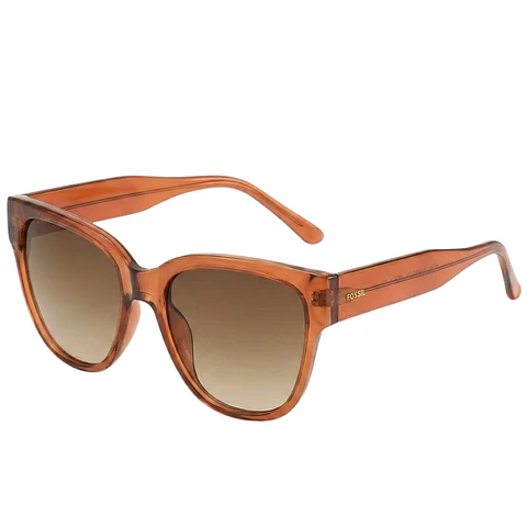 Gafas de Sol FOSSIL OUTLOOK X82739 Naranja Transparente Mujer Talla 55mm