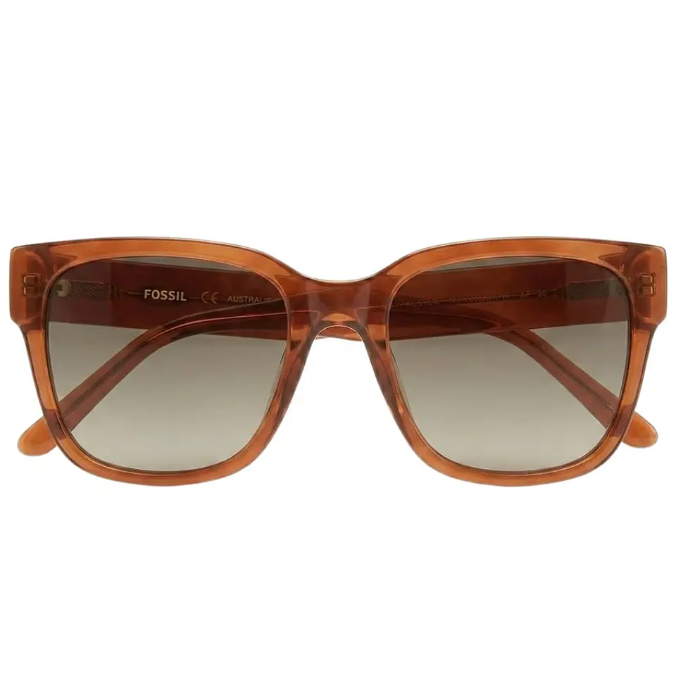 Gafas de Sol FOSSIL OUTLOOK X82739 Naranja Transparente Mujer Talla 55mm 4