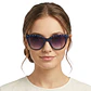 Gafas de Sol FOSSIL OUTLOOK 66353848 Gris Degrade Mujer Talla 53mm - Miniatura 6