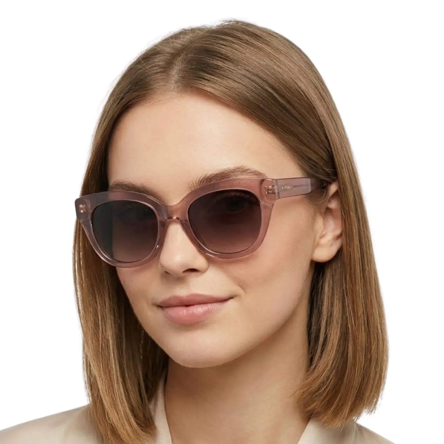 Gafas de Sol FOSSIL OUTLOOK X82673 Rosa Semitransparente Mujer Talla 51mm 6