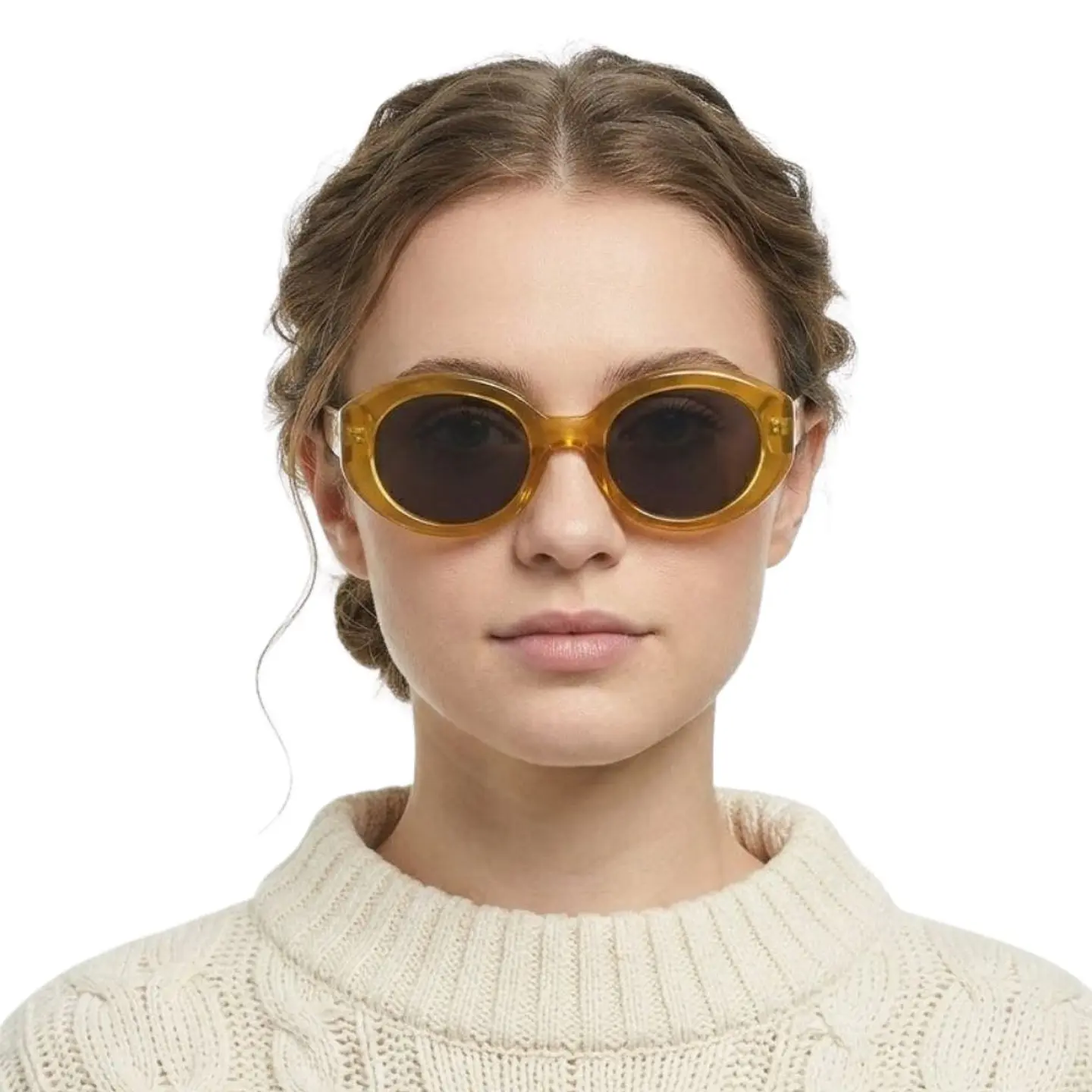 Gafas de Sol FOSSIL OUTLOOK X82750 Amarillo Transparente Mujer Talla 52mm 7
