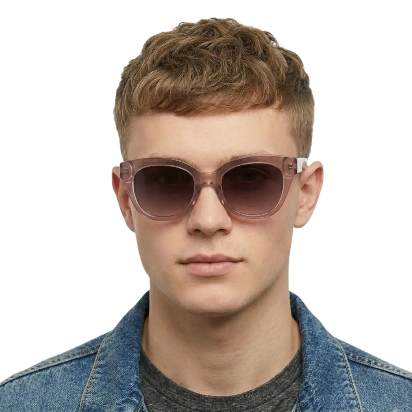 Gafas de Sol FOSSIL OUTLOOK X82673 Rosa Semitransparente Mujer Talla 51mm 7