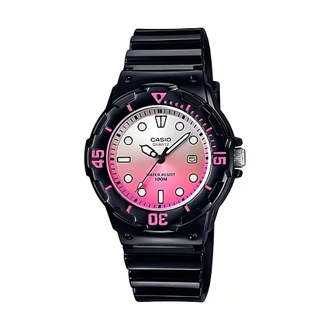 Reloj Analogo Casio LRW_200H_4EV Para Mujer en Resina Color Fucsia