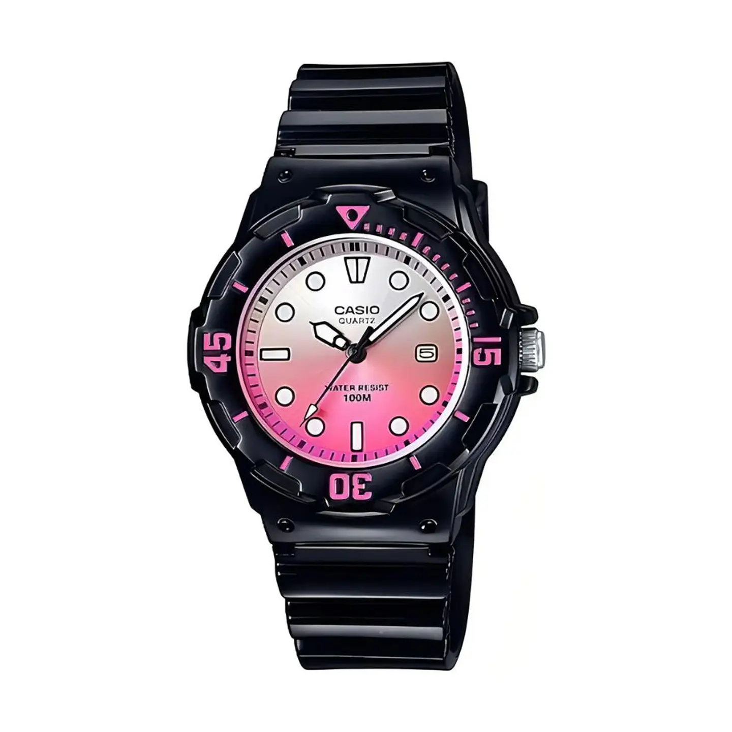 Reloj Analogo Casio LRW_200H_4EV Para Mujer en Resina Color Fucsia 1