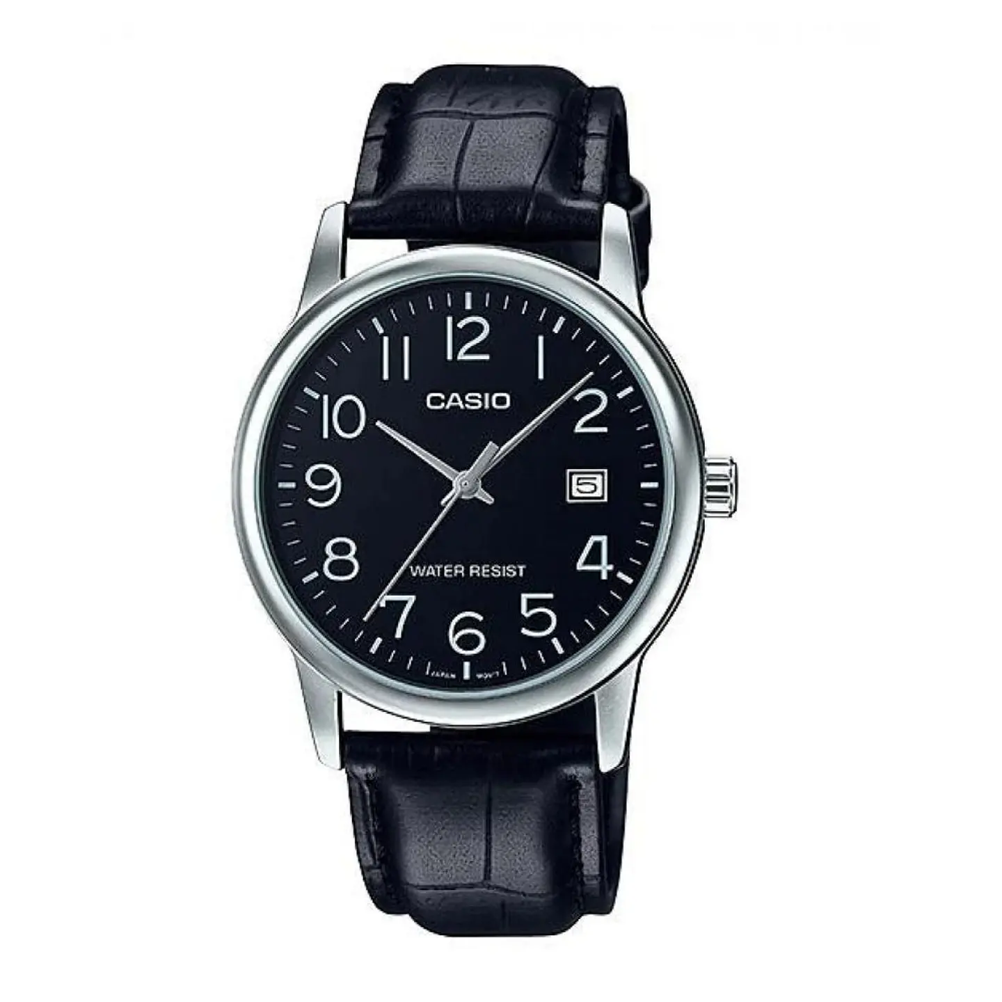 Reloj Analogo Casio MTP_V002L_1B Para Mujer en Acero Color Negro 1
