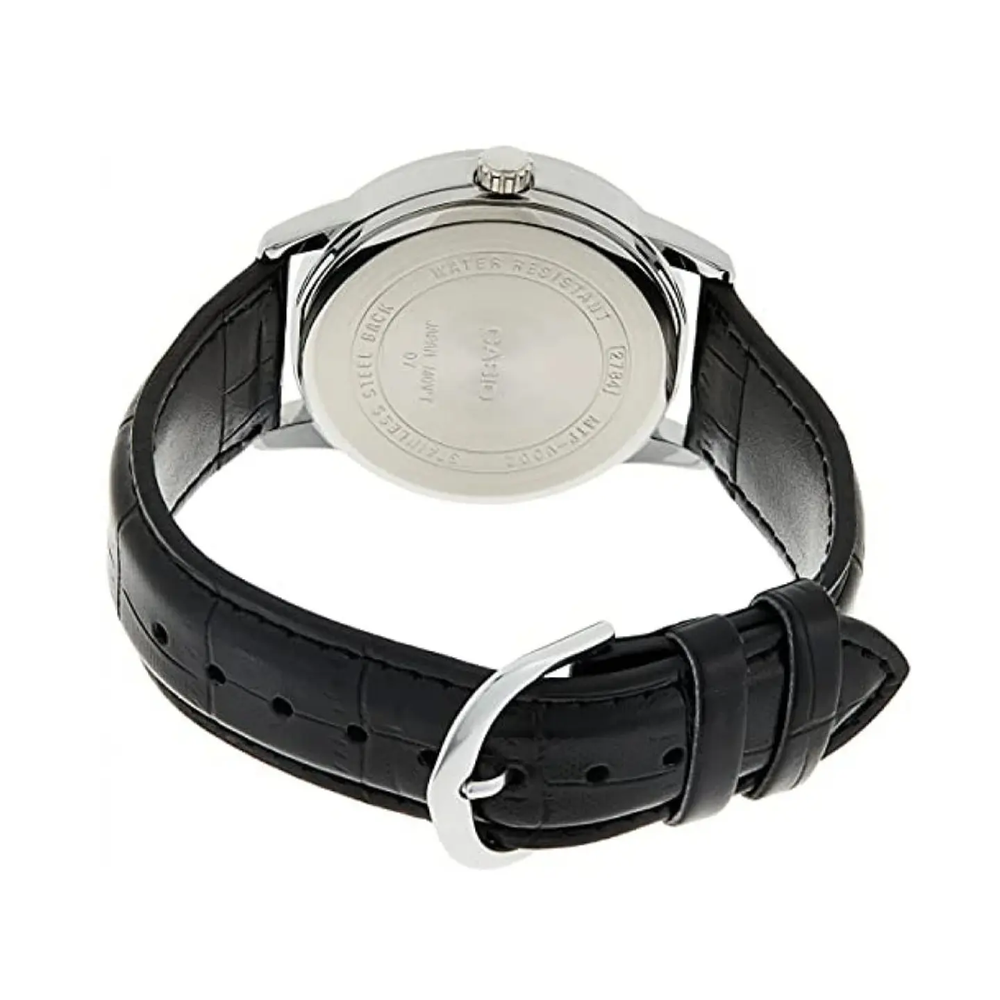 Reloj Analogo Casio MTP_V002L_1B Para Mujer en Acero Color Negro 2